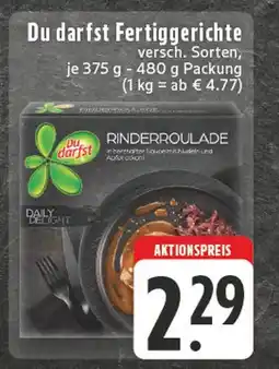 E-Center Du darfst fertiggerichte rinderroulade Angebot