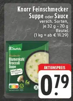 E-Center Knorr feinschmecker suppe Angebot