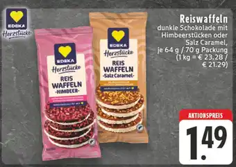 E-Center Edeka herzstücke reiswaffeln himbeer Angebot