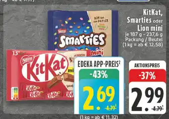 E-Center Nestlé kitkat mini Angebot
