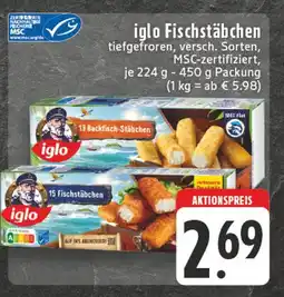 E-Center Iglo backfisch-stäbchen Angebot