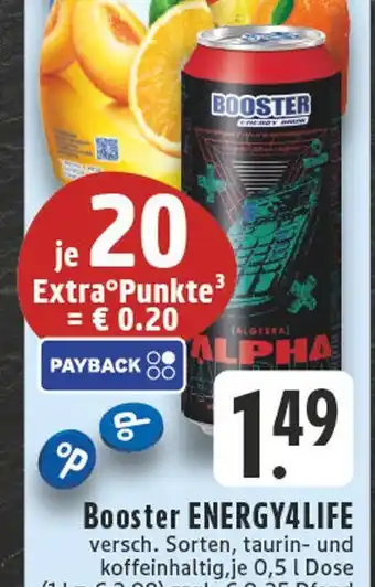 E-Center Booster energy4life Angebot