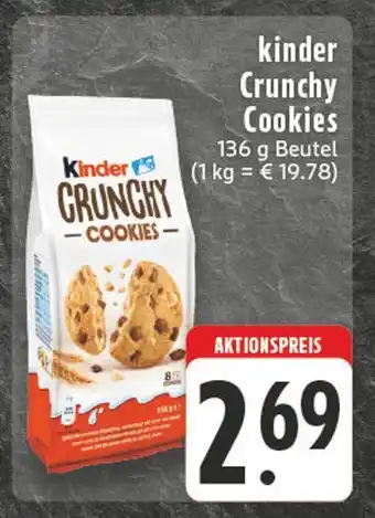 E-Center Kinder crunchy cookies Angebot
