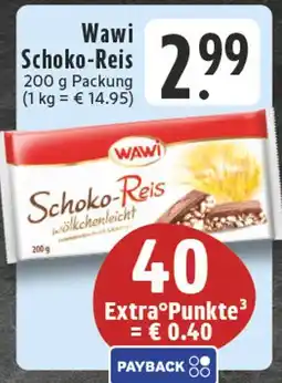 E-Center Wawi schoko-reis Angebot