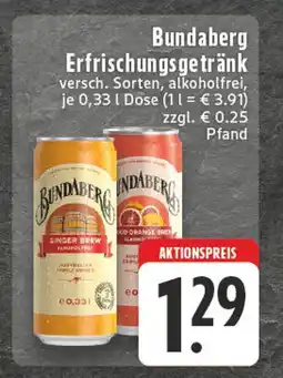 E-Center Bundaberg erfrischungsgetränk ginger brew Angebot