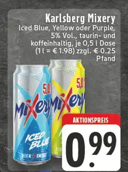 E-Center Karlsberg mixery iced blue Angebot