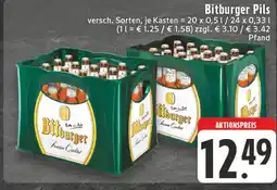 E-Center Bitburger bitburger pils Angebot