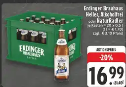 E-Center Erdinger brauhaus helles Angebot