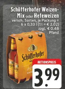 E-Center Schöfferhofer weizen-mix Angebot