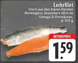 E-Center Lachsfilet Angebot