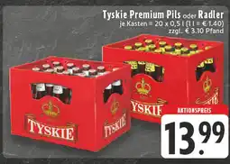 E-Center Tyskie premium pils Angebot