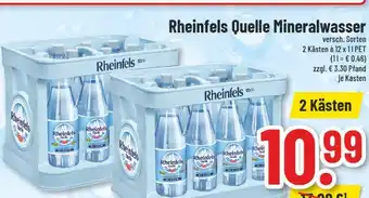 trinkgut Rheinfels rheinfels quelle mineralwasser Angebot