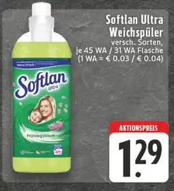 E-Center Softlan ultra weichspüler frühlingsfrisch Angebot