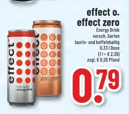 trinkgut Effect oder effect zero energy drink Angebot