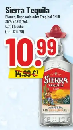 trinkgut Sierra tequila blanco, reposado oder tropical chilli Angebot