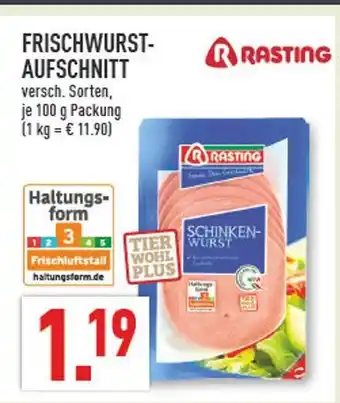 Marktkauf Rasting frischwurst-aufschnitt Angebot