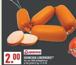 Marktkauf Rasting hähnchen-leberwurst Angebot