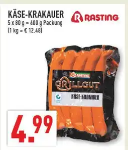 Marktkauf Rasting käse-krakauer Angebot