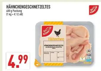 Marktkauf Gut & günstig hähnchengeschnetzeltes Angebot