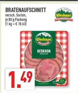 Marktkauf Wiesbauer bratenaufschnitt Angebot