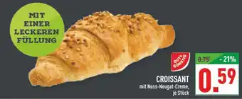 Marktkauf Gut & günstig croissant mit nuss-nougat-creme Angebot