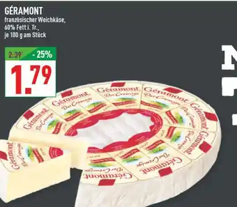 Marktkauf Géramont französischer weichkäse Angebot