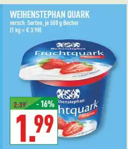 Marktkauf Weihenstephan quark Angebot