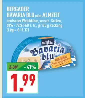 Marktkauf Bergader bavaria blu Angebot