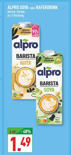 Marktkauf Alpro barista hafer Angebot