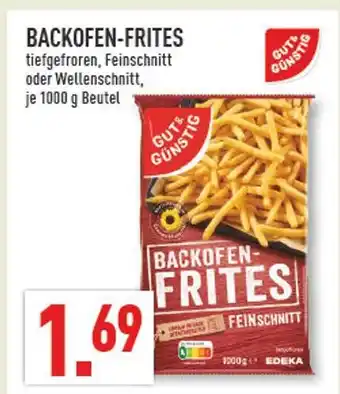 Marktkauf Gut & günstig backofen-frites feinschnitt Angebot