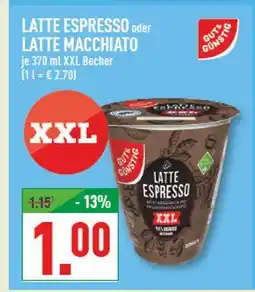 Marktkauf Gut & günstig latte espresso Angebot