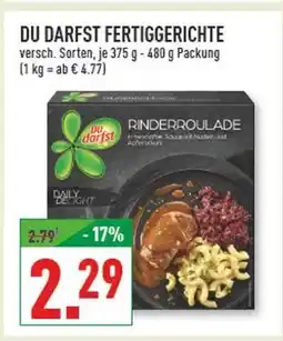 Marktkauf Du darfst fertiggerichte Angebot