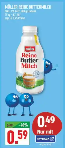 Marktkauf Müller reine buttermilch Angebot