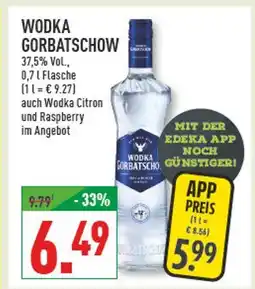 Marktkauf Wodka gorbatschow Angebot