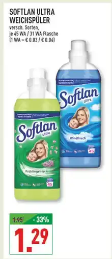 Marktkauf Softlan ultra weichspüler frühlingsfrisch Angebot
