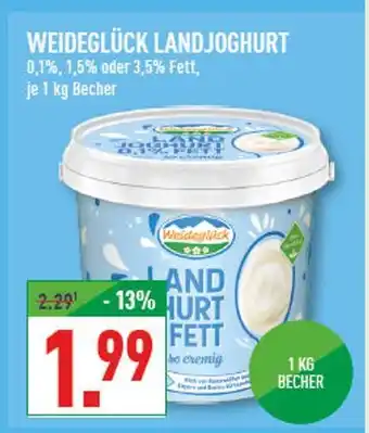 Marktkauf Weideglück landjoghurt Angebot