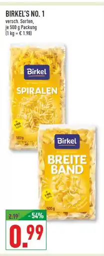 Marktkauf Birkel spiralen Angebot