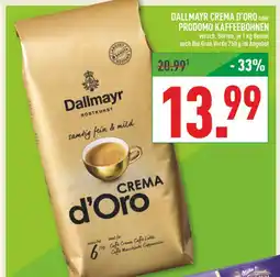 Marktkauf Dallmayr crema d'oro Angebot