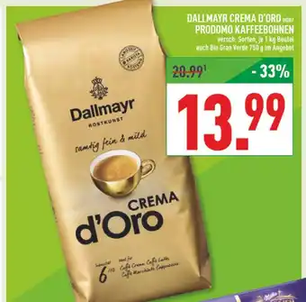 Marktkauf Dallmayr crema d'oro Angebot