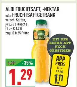 Marktkauf Albi fruchtsaft, -nektar oder fruchtsaftgetränk Angebot