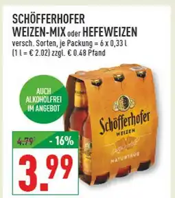 Marktkauf Schöfferhofer weizen-mix Angebot