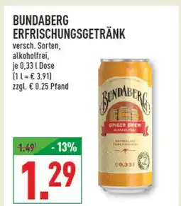Marktkauf Bundaberg erfrischungsgetränk ginger brew Angebot