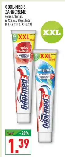 Marktkauf Odol-med 3 karies schutz Angebot