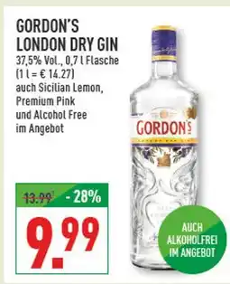 Marktkauf Gordon's london dry gin Angebot