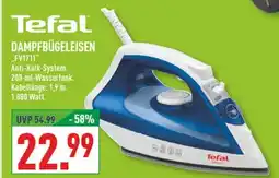 Marktkauf Tefal dampfbügeleisen fv1711 Angebot