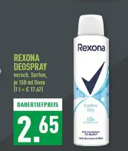 Marktkauf Rexona deospray Angebot