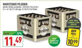 Marktkauf Warsteiner pilsener Angebot