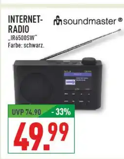Marktkauf Soundmaster internet-radio ir6500sw Angebot