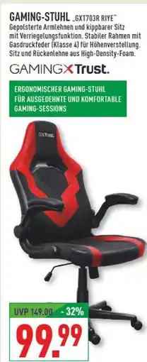 Marktkauf Trust gaming-stuhl gxt703r riye Angebot
