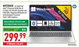 Marktkauf Hp notebook „15-fd0617ng“ Angebot